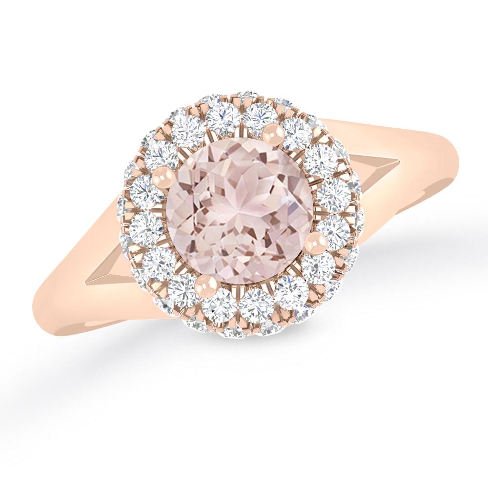 Rose Gold - Morganite