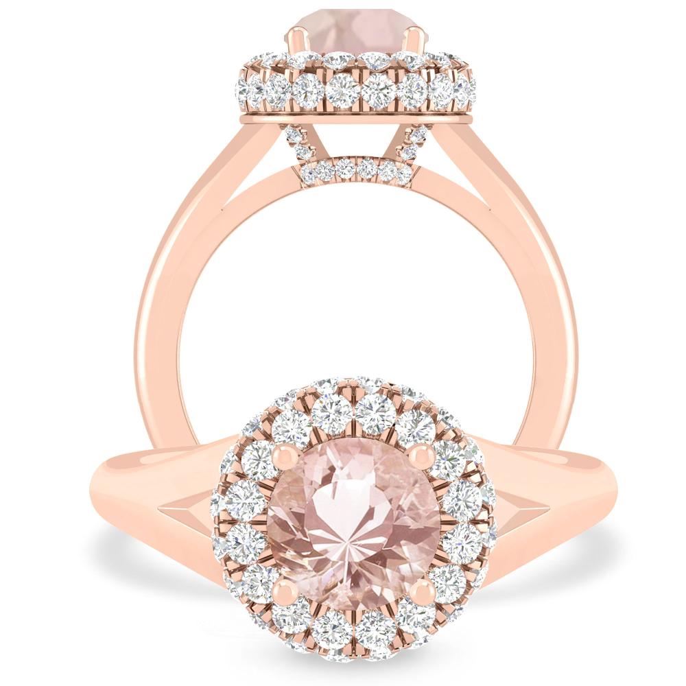 Rose Gold - Morganite