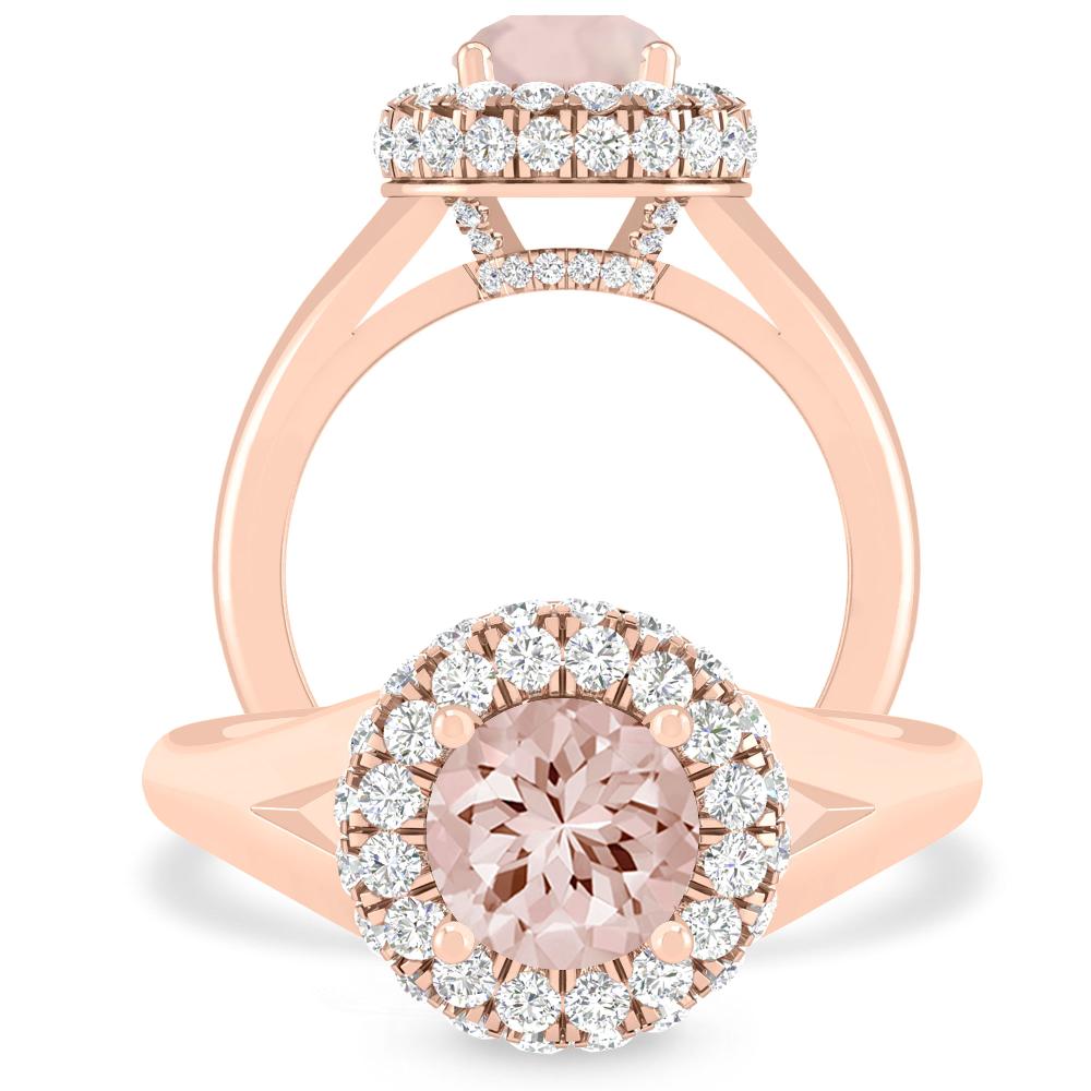 Rose Gold - Morganite