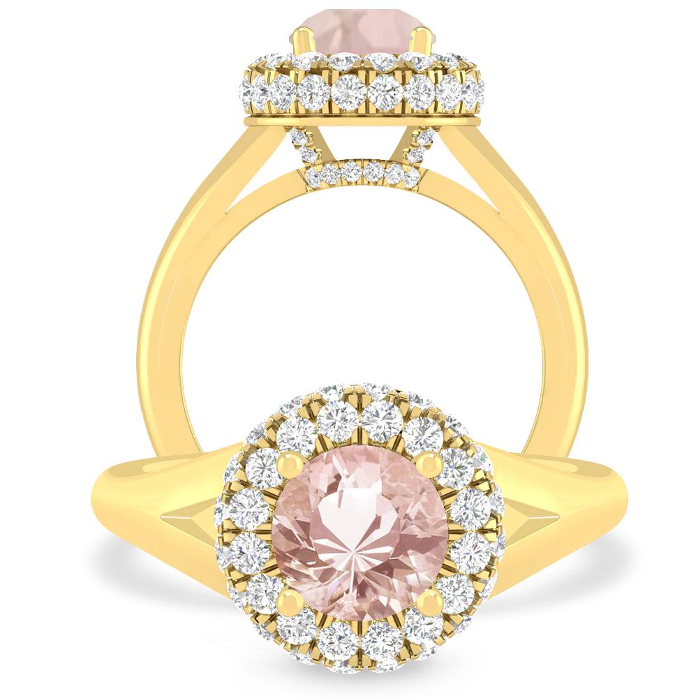 Yellow Gold - Morganite