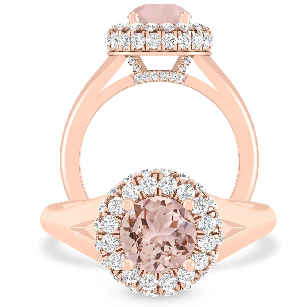 Rose Gold - Morganite