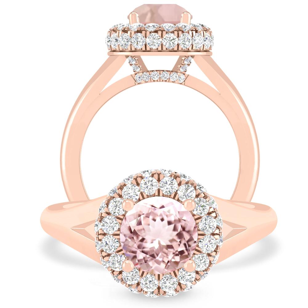 Rose Gold - Morganite