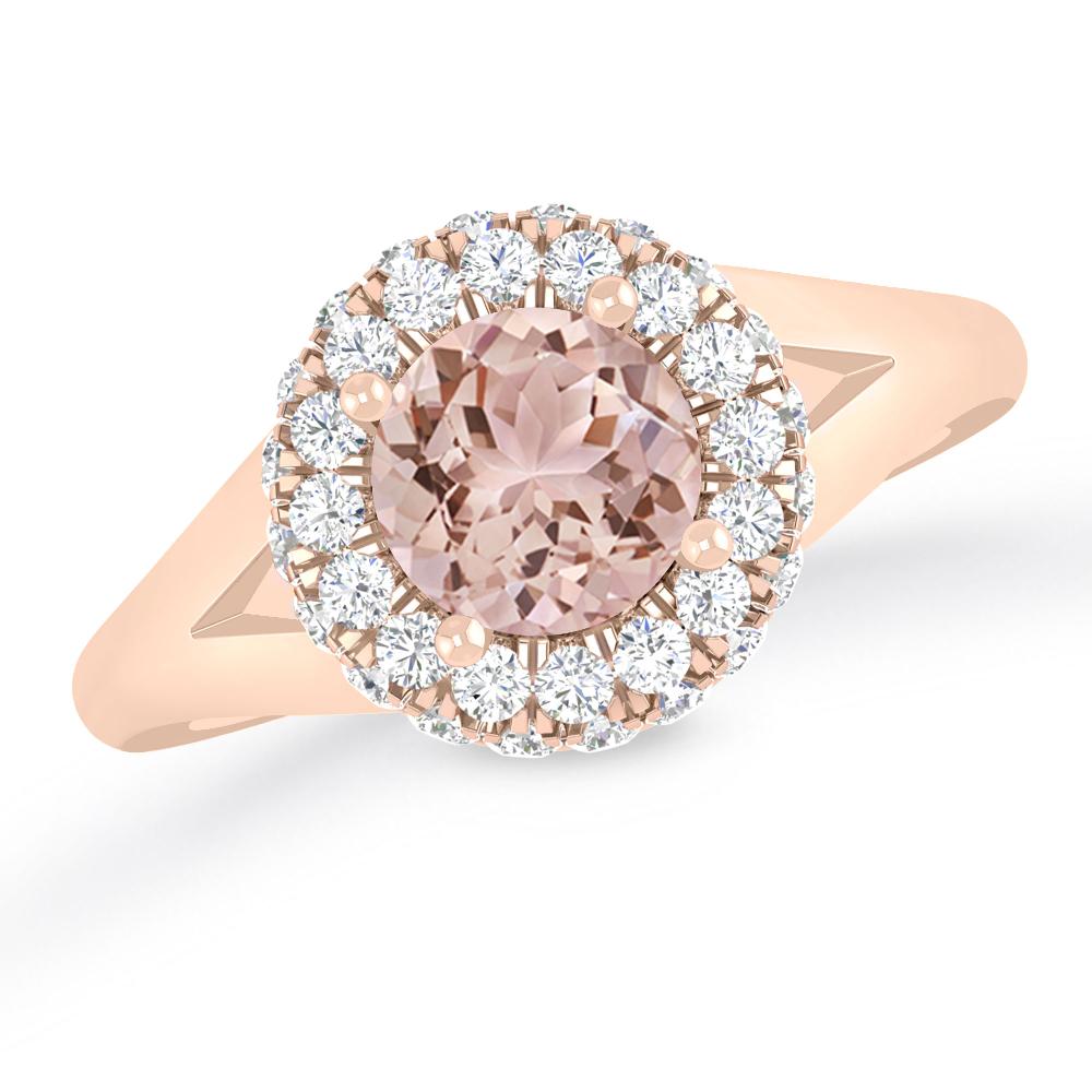 Rose Gold - Morganite