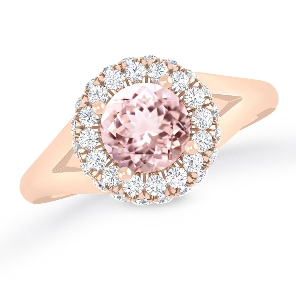 Rose Gold - Morganite