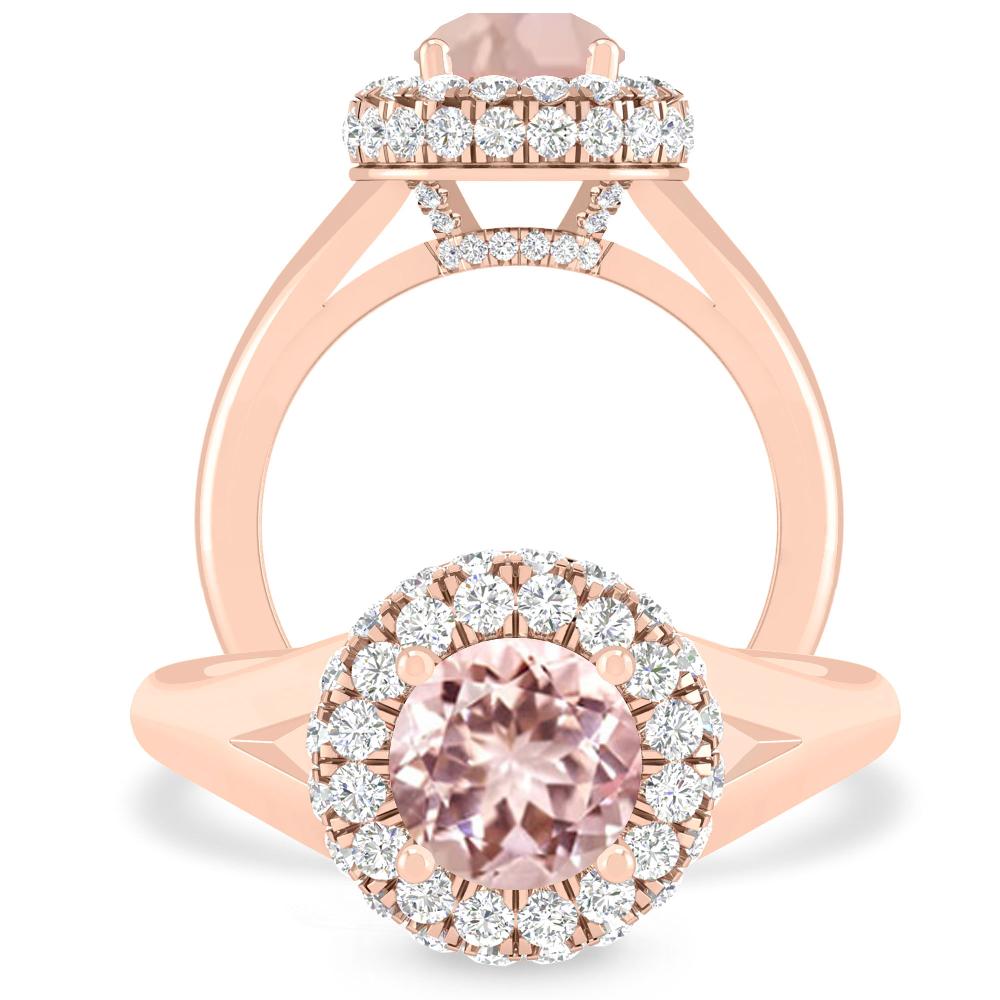 Rose Gold - Morganite