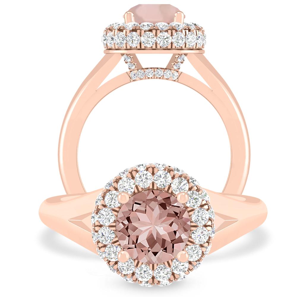 Rose Gold - Morganite