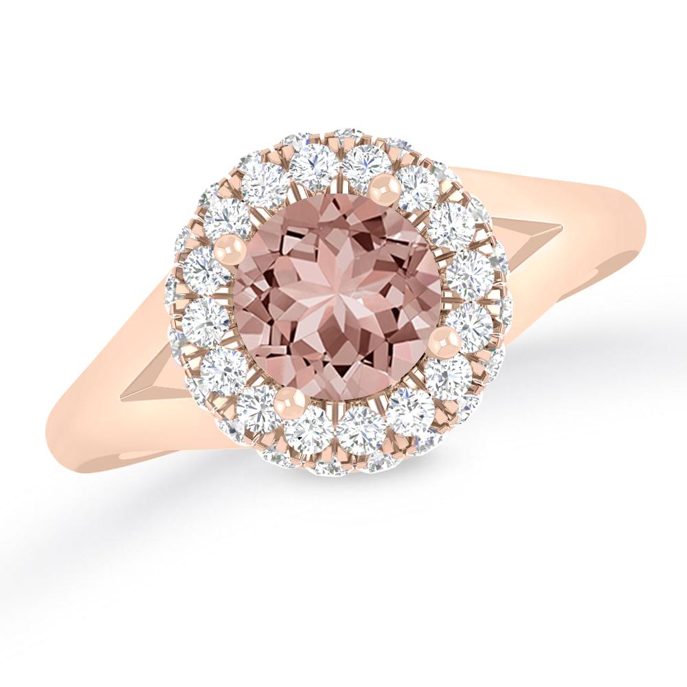 Rose Gold - Morganite