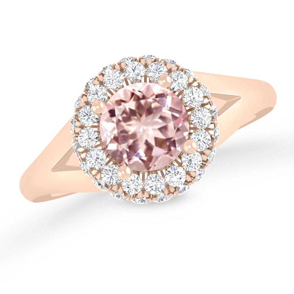 Rose Gold - Morganite