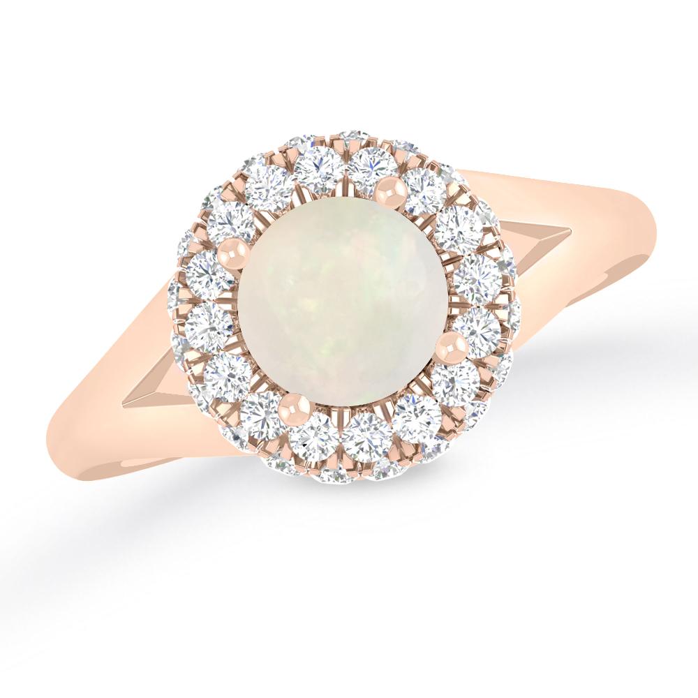 Rose Gold - Opal