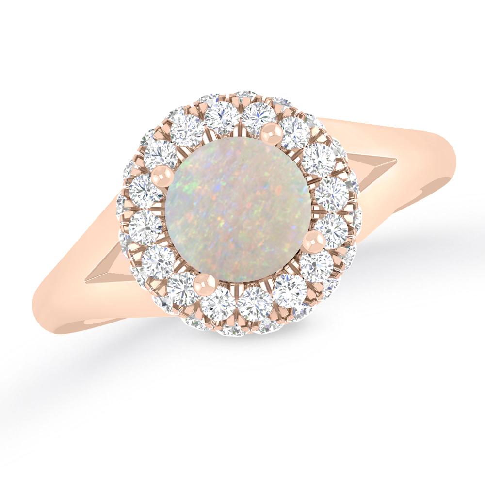 Rose Gold - Opal