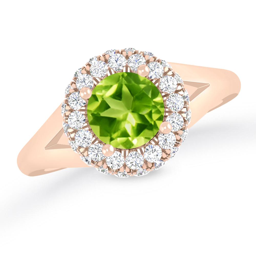 Rose Gold - Peridot