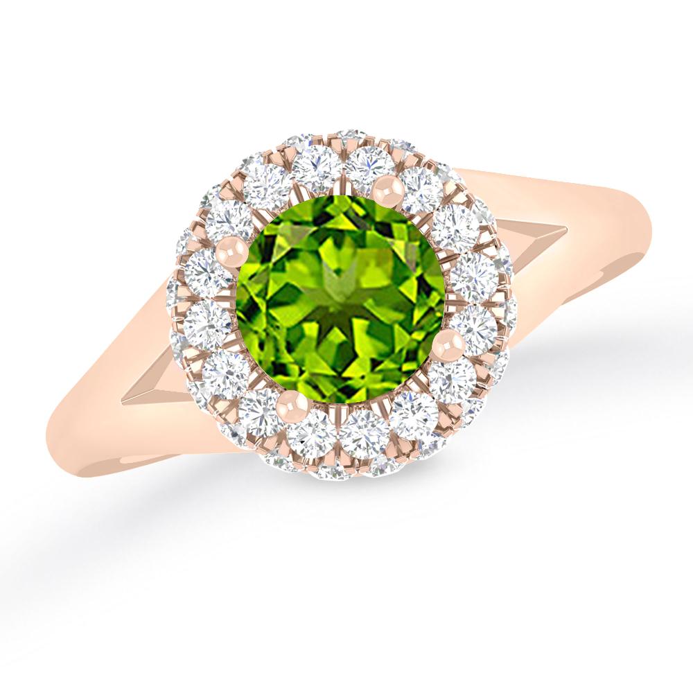 Rose Gold - Peridot