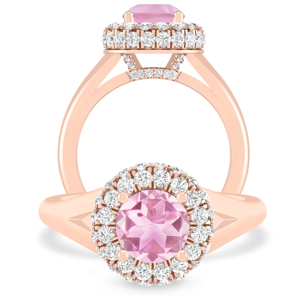 Rose Gold - Pink Tourmaline