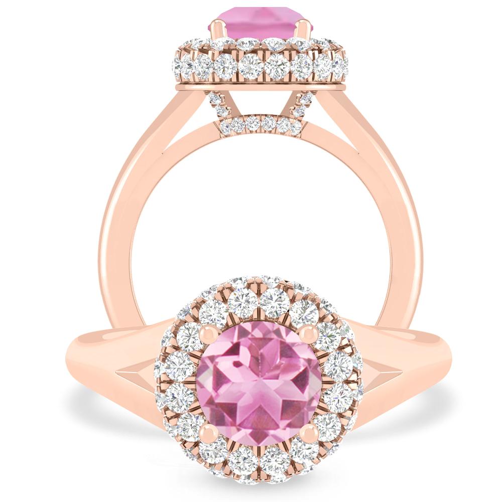 Rose Gold - Pink Tourmaline