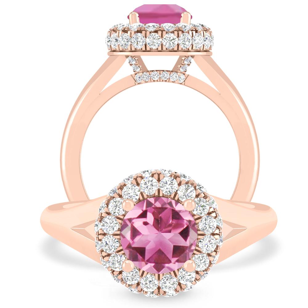 Rose Gold - Pink Tourmaline