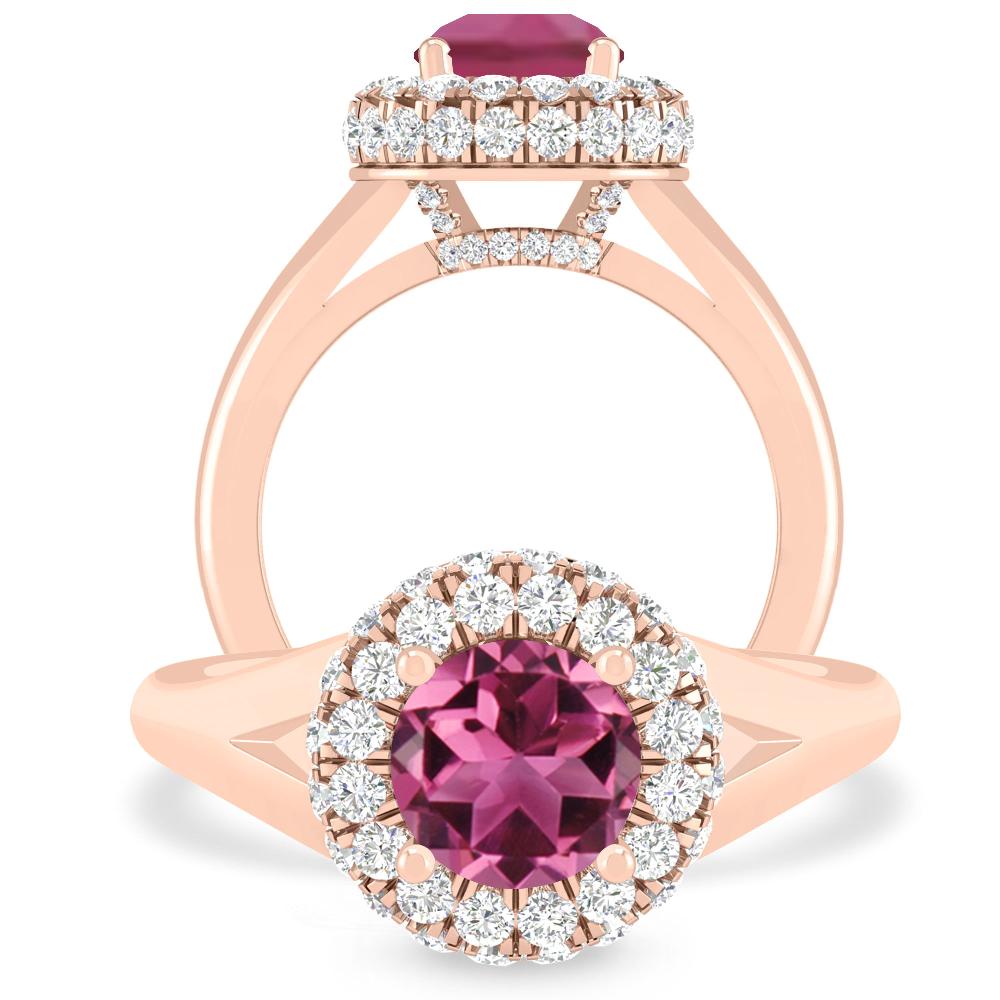 Rose Gold - Pink Tourmaline