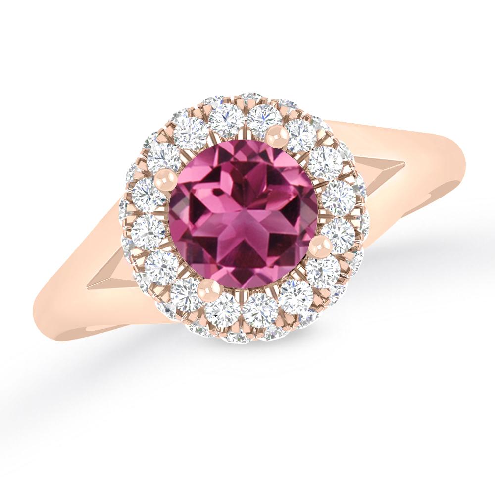 Rose Gold - Pink Tourmaline