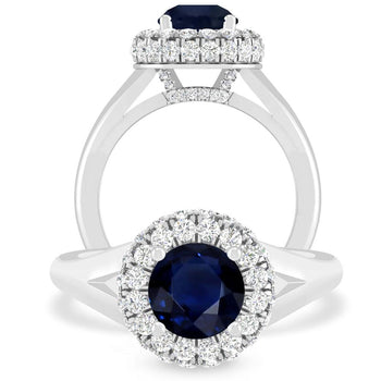 White Gold - Sapphire