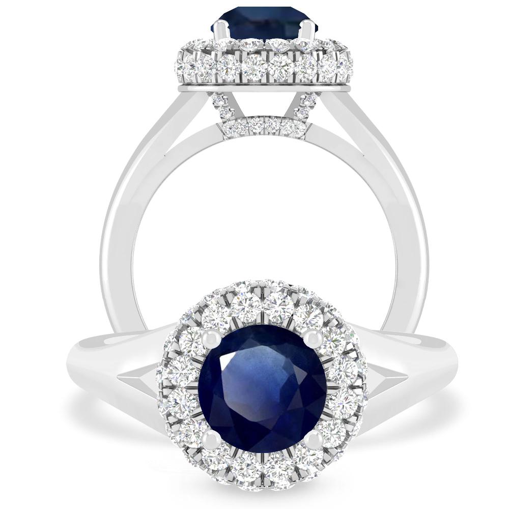 White Gold - Sapphire