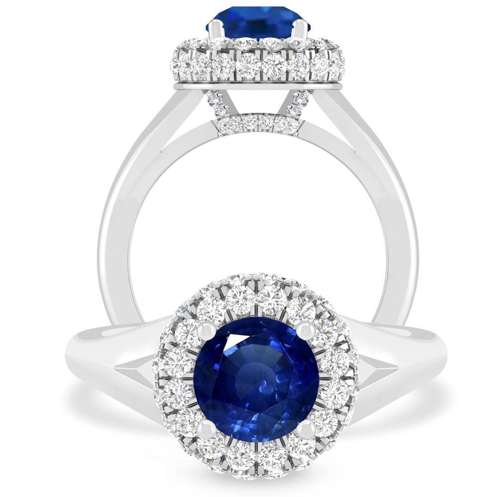 White Gold - Sapphire