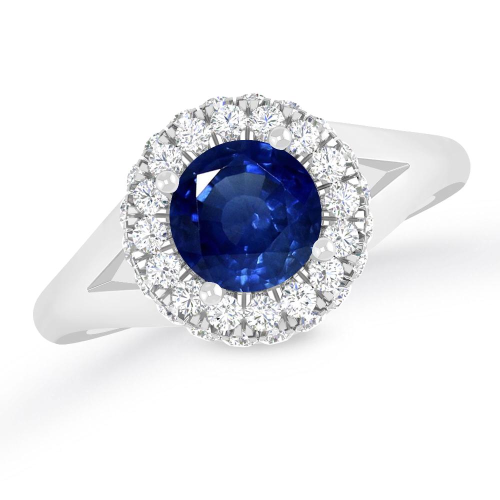 White Gold - Sapphire