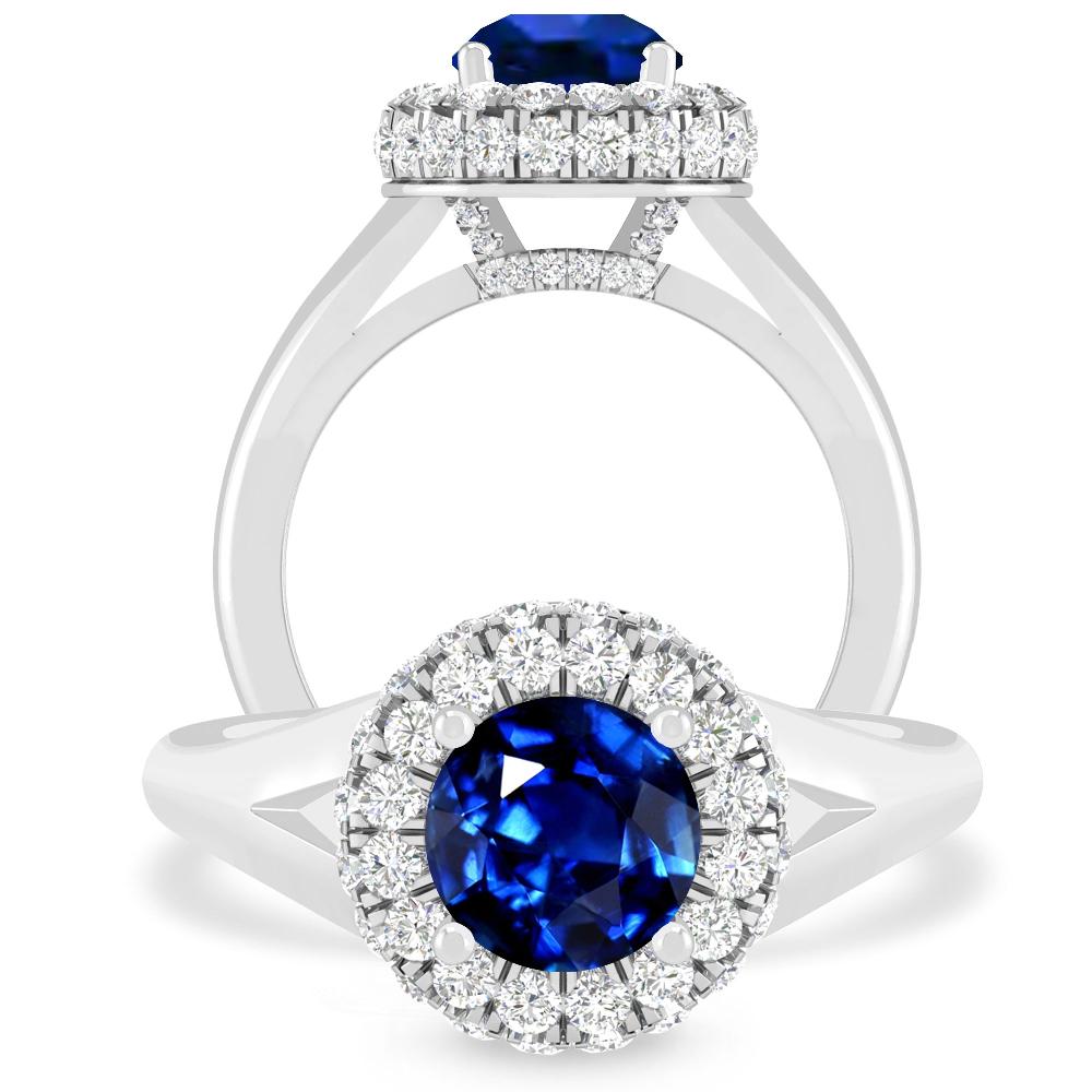 White Gold - Sapphire