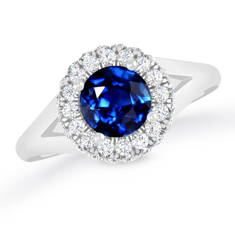 White Gold - Sapphire