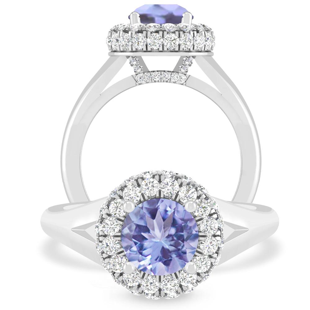 White Gold - Tanzanite