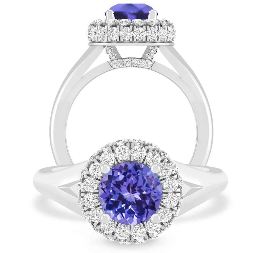 White Gold - Tanzanite