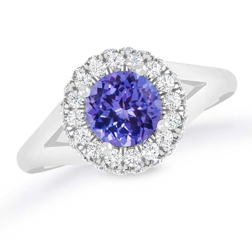 White Gold - Tanzanite