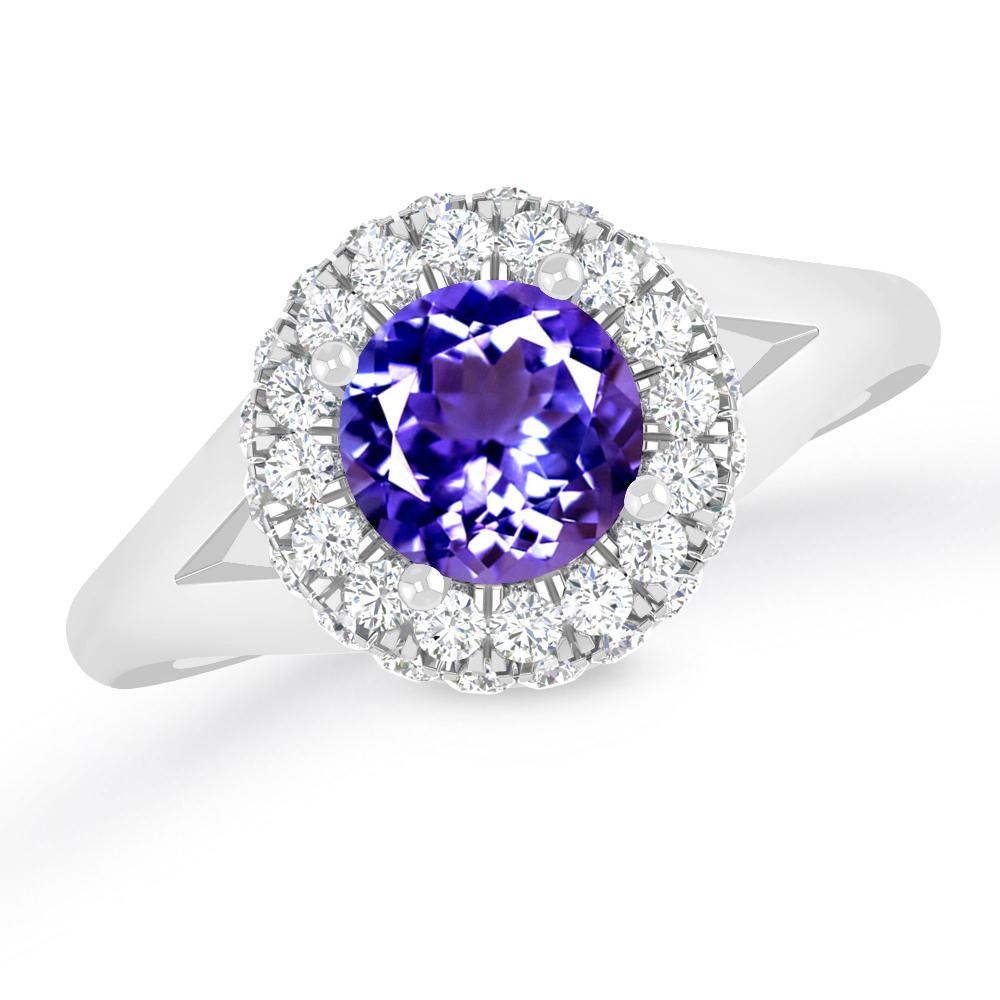 White Gold - Tanzanite