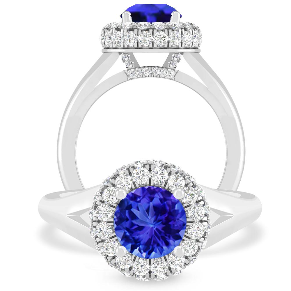 White Gold - Tanzanite