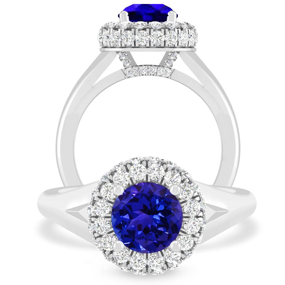 White Gold - Tanzanite