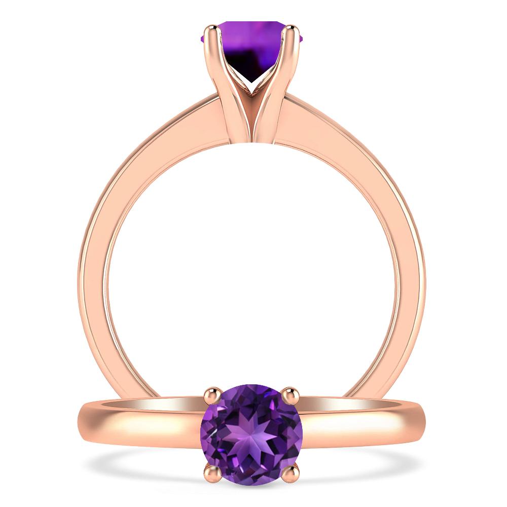 Rose Gold - Amethyst