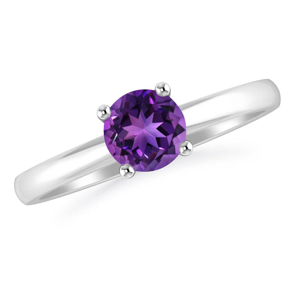 White Gold - Amethyst