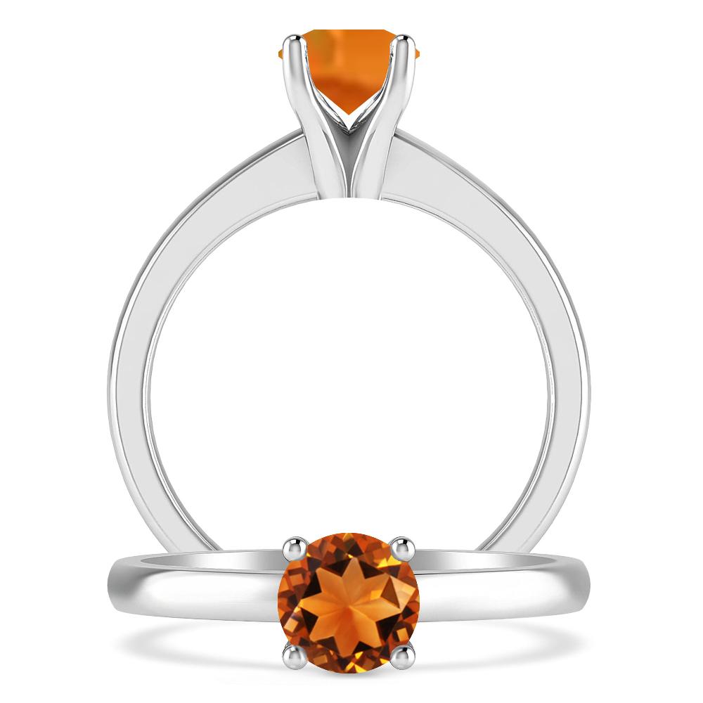 White Gold - Citrine