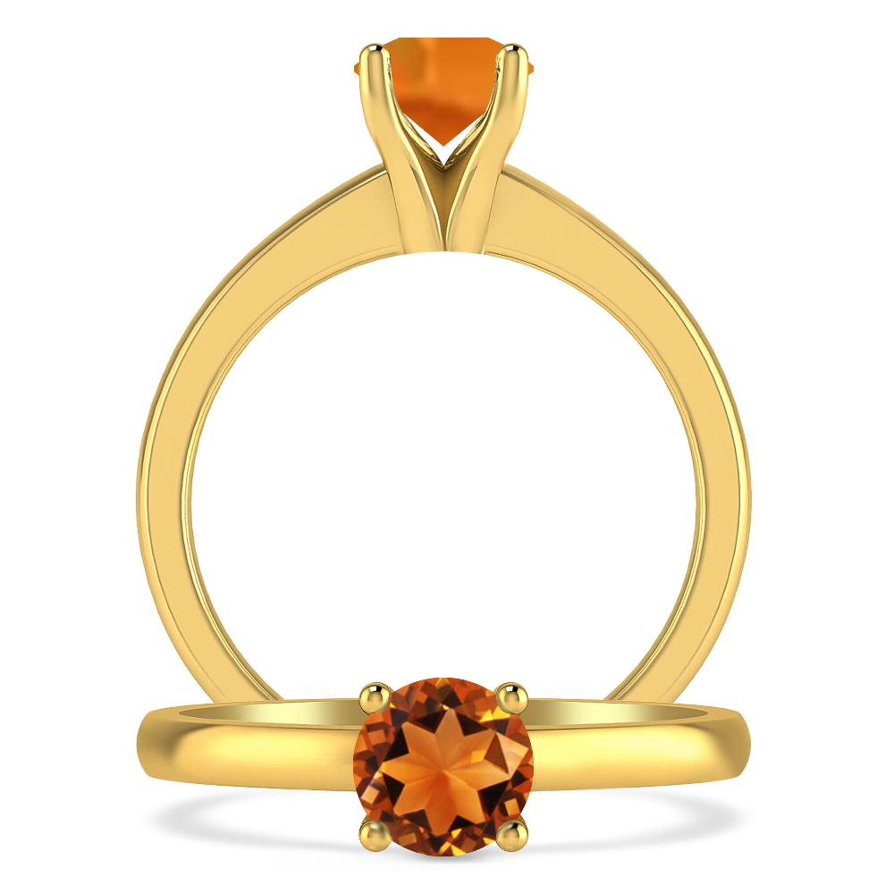 Yellow Gold - Citrine