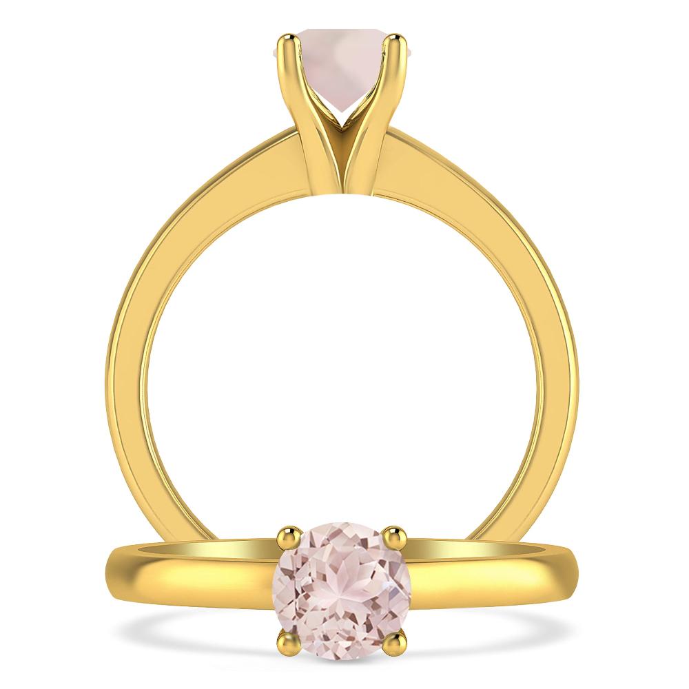 Yellow Gold - Morganite