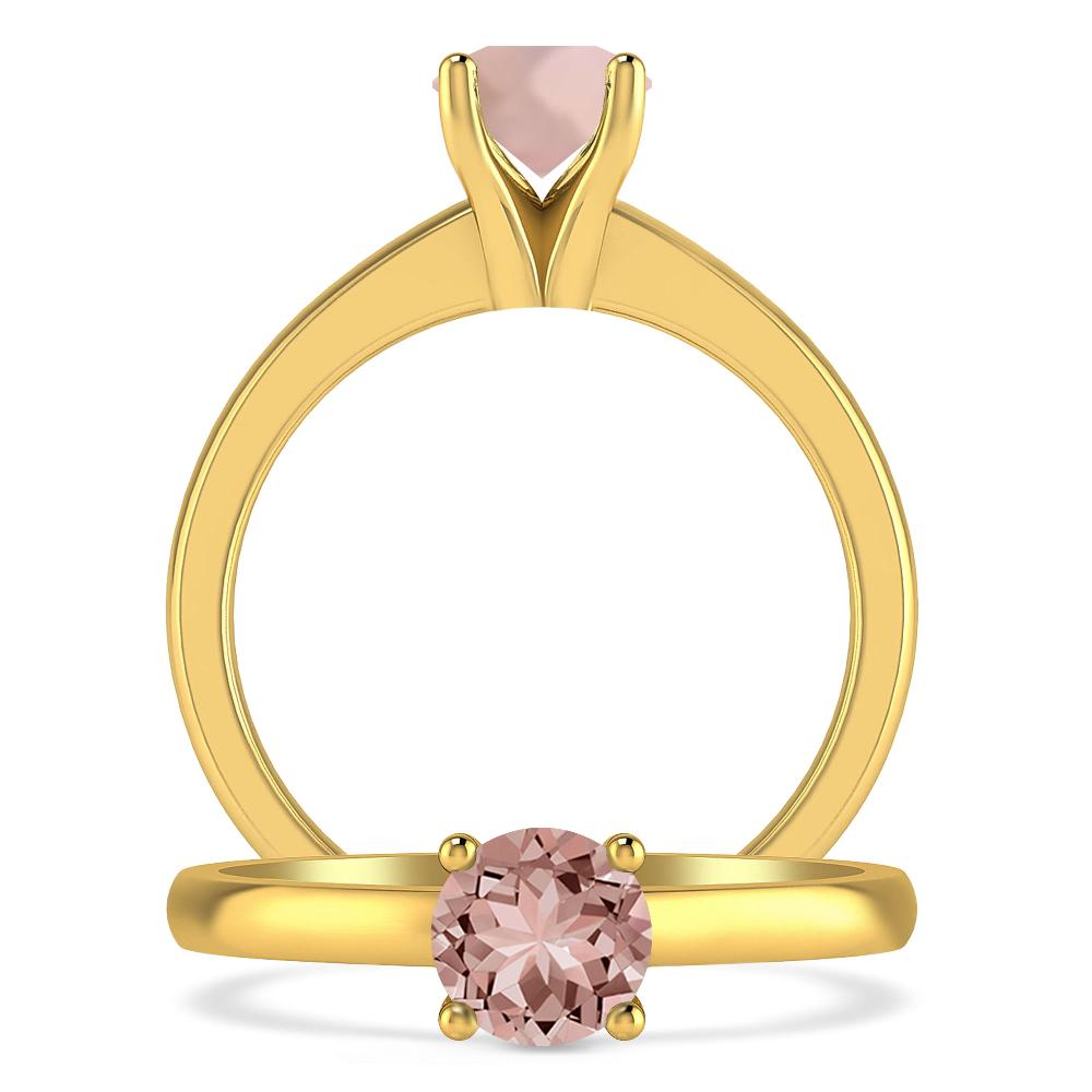 Yellow Gold - Morganite