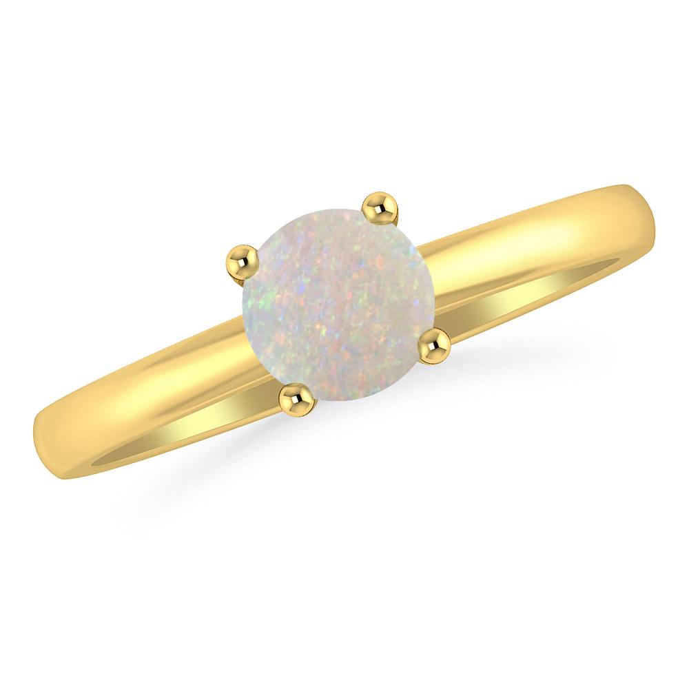 Yellow Gold - Opal