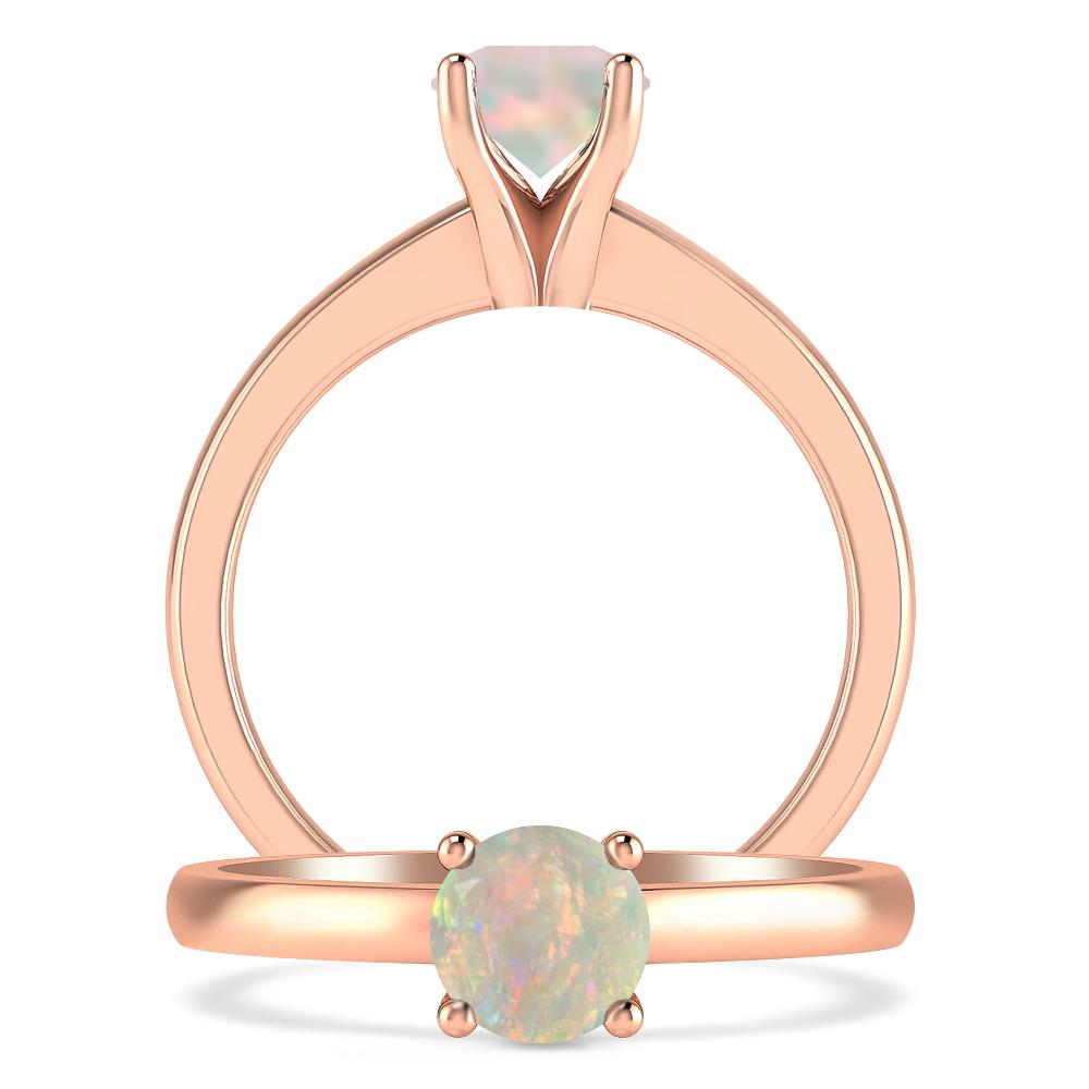 Rose Gold - Opal