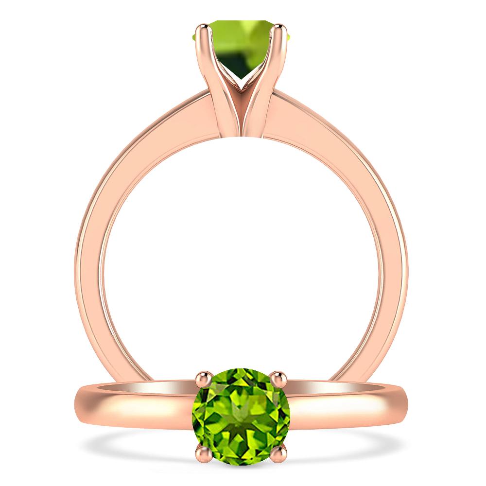 Rose Gold - Peridot