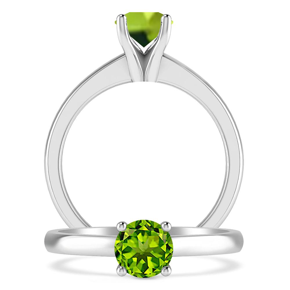 White Gold - Peridot