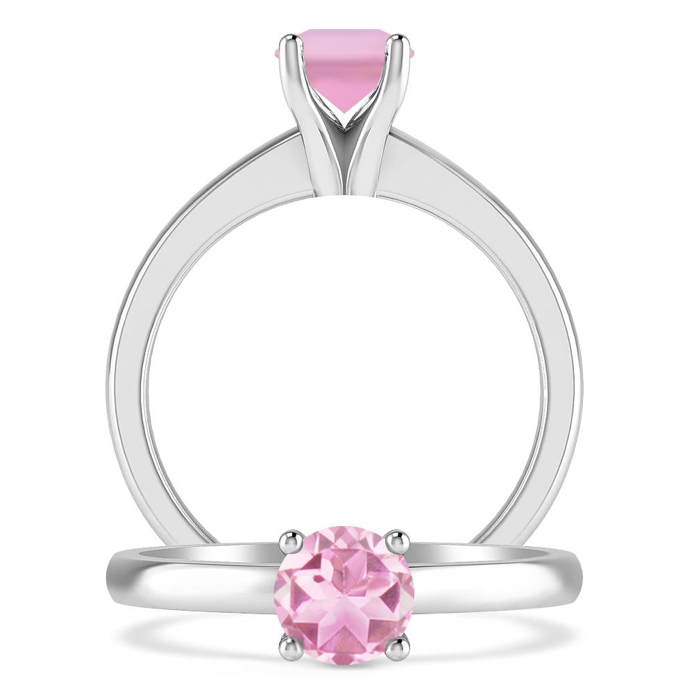 White Gold - Pink Tourmaline