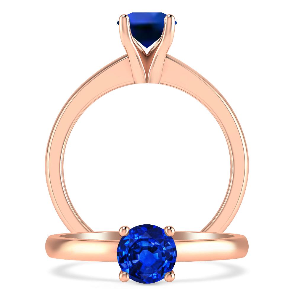 Rose Gold - Sapphire