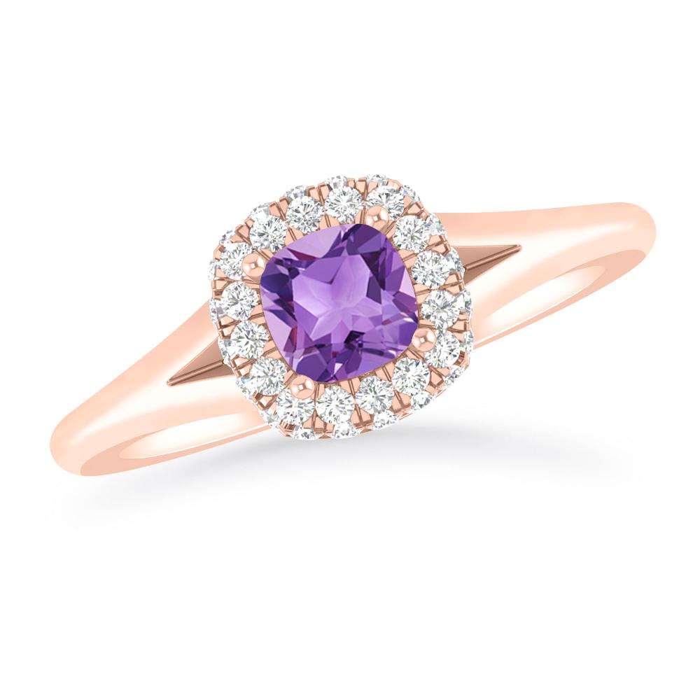 Rose Gold - Amethyst