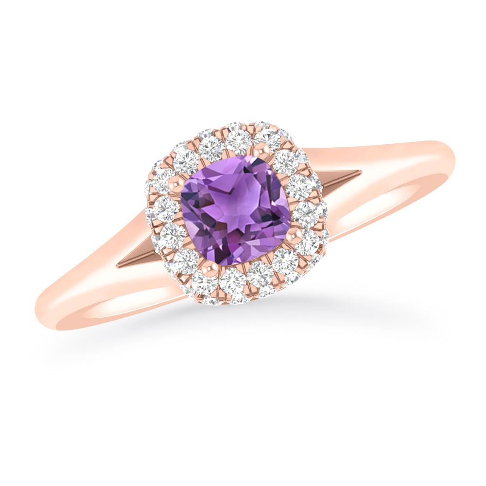 Rose Gold - Amethyst