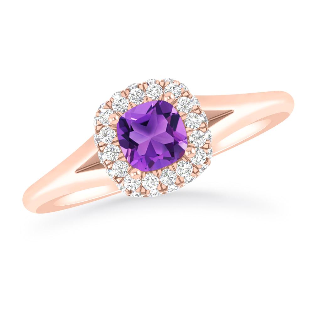 Rose Gold - Amethyst