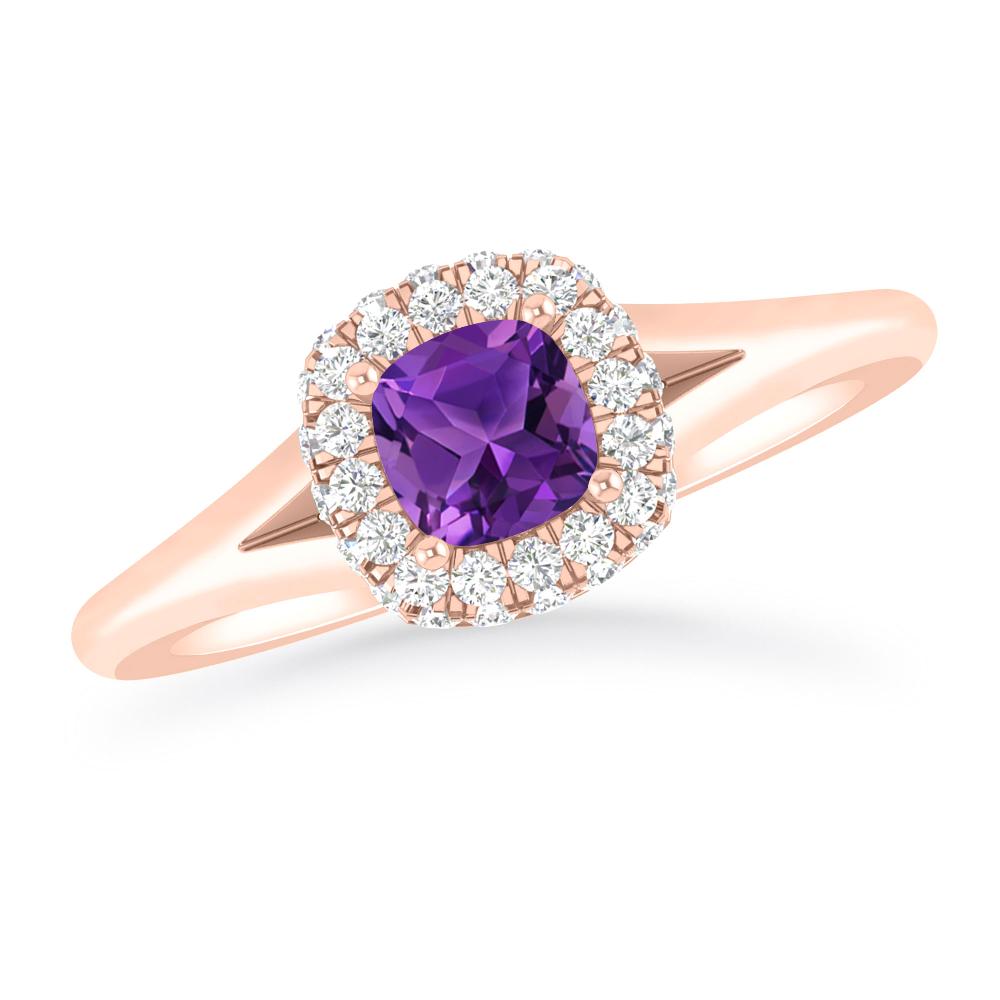 Rose Gold - Amethyst