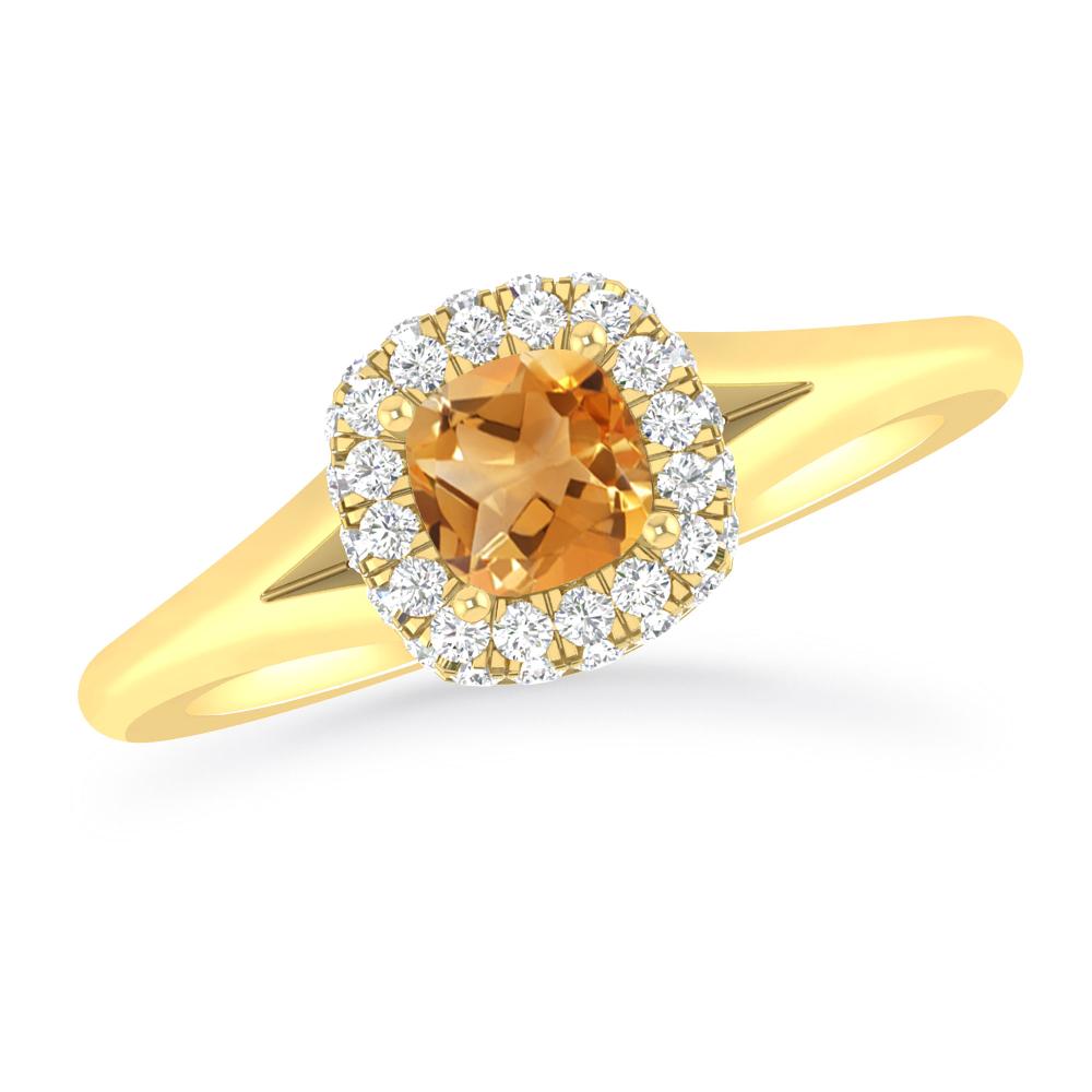 Yellow Gold - Citrine